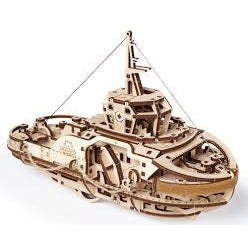 Houten bouwpakket - Tugboat - 169 onderdelen - Ugears